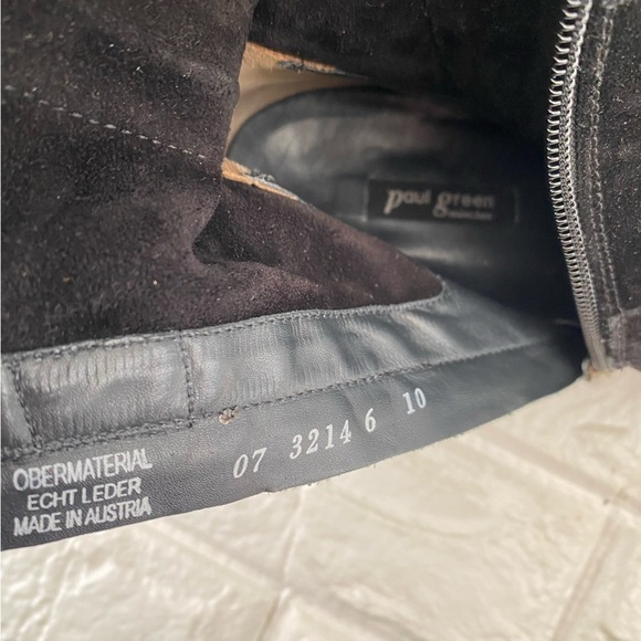 PAUL Green Munchen Suede women’s ankle buckle boots Size 10 - Picture 7 of 9